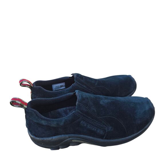 Merrell Jungle Moc Women's Size 9.5 Slip On Shoe Midnight Black Walking J60826 - Picture 4 of 15